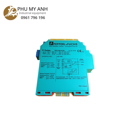 Bộ lặp điện áp rào cản một kênh KFD2-VR4-Ex1.26